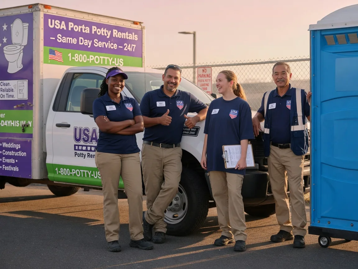 Porta Potty Rental company in Charlotte, NC